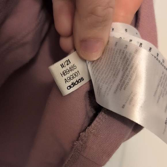 Adidas Pink Shirt with White Details - Picture 4 of 4